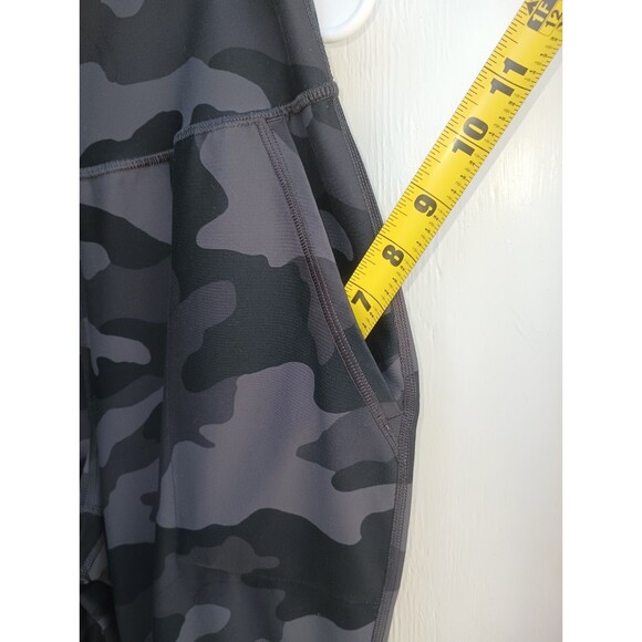 Old Navy Active Joggers Women’s Size Large Gray Camo Powersoft High-Rise Go-Dry - Picture 3 of 5